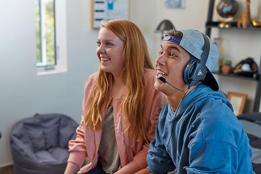 Turtle Beach Recon Chat PlayStation Headset – PS5, PS4, Xbox Series X, Xbox Series S, Xbox One, Mobile & PC with 3.5mm – Glasses Friendly, High-Sensitivity Mic, Black/Blue - Image 11
