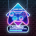 Gamer Neon Sign,Gaming Neon Sign for Boys Room Decor,Game Controller LED Neon Signs for Gaming Room Decor,Game Zone Neon Signs for Game Wall Decor, Cool Gamer Gifts for Teenage Boys,Kids by Unknown