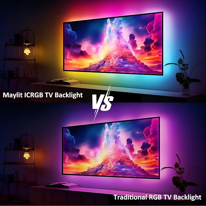 maylit ICRGB TV LED Backlight for 71-75 Inch Tvs - Image 3