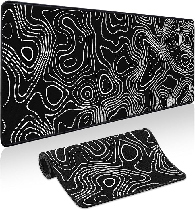 Mouse Pad Gaming - Desk Mat for Keyboard and Mouse - Large Mouse Pads for Desk, Gaming Mousepad with Non-Slip Base, Desks Pad (31.5" X 11.8") for Game, Office and Home by Unknown