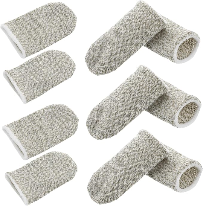 Tofficu Touchscreen Finger Sleeves 10pcs Anti-Sweat Gaming Gloves Breathable Knit Sleeves for Mobile Games Gaming Thumb Guard Enhanced Precision by Tofficu