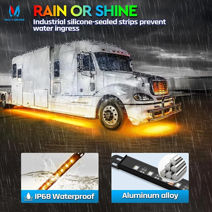 MICTUNING N8 RGBW Underglow Light Specially for RVs, App/Remote Control - Image 9