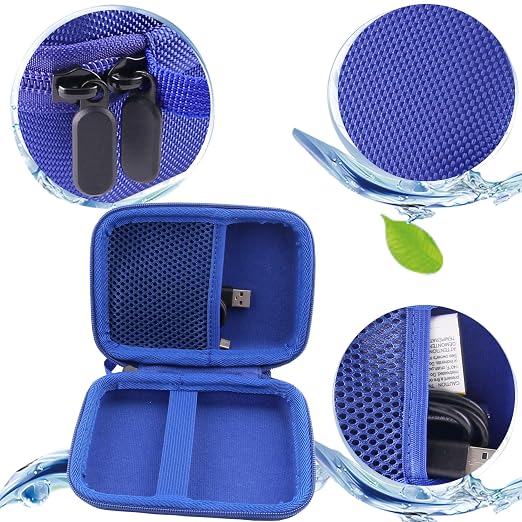 WERJIA Hard Carrying Case Compatible with G350/RG353V/30000 in 1 R40S PRO/K36 Handheld Game Console (blue) - Image 3