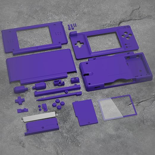 eXtremeRate Purple Replacement Full Housing Shell for Nintendo DS Lite, Custom Handheld Console Case Cover with Buttons, Screen Lens for Nintendo DS Lite NDSL - Console NOT Included - Image 6
