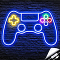 Kavaas Gamer Neon Sign, Game Controller LED Sign for Gaming Room Decor - Game Neon Sign for Teen Boy Room Decor - Best Gamer Gifts for Boys, Kids by Kavaas