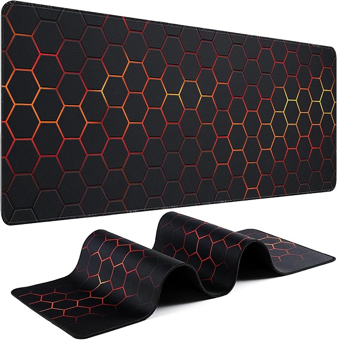 Mouse Pad Gaming - Desk Mat for Keyboard and Mouse - Large Mouse Pads for Desk, Gaming Mousepad with Non-Slip Base, Desks Pad (31.5" X 11.8") for Game, Office and Home by Unknown