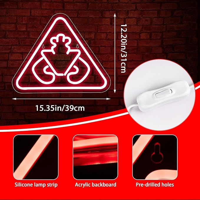 Game Neon Signs for Wall Decor Anime Led Neon Sign for Man Cave Game Room - Image 4