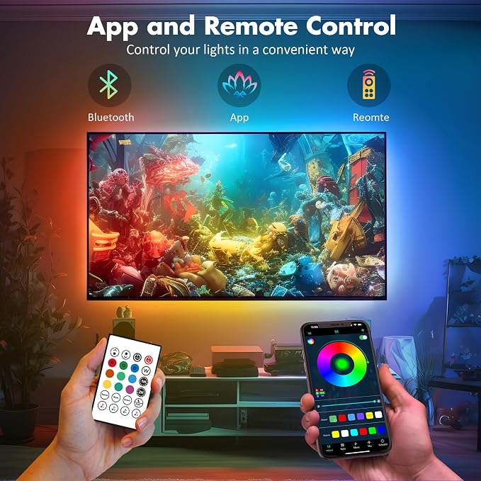 maylit ICRGB TV LED Backlight for 71-75 Inch Tvs - Image 4