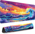 Gaming Mouse Pad, Desk Mat for Keyboard and Mouse, Large Mouse Pad for Desk, Computer Mousepad by Unknown