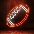 CULOIS Football Neon Sign for Wall Decor,Football-Shaped Neon Light, Football LED Signs for Man Cave, Teens, Boys, and Girls' Bedrooms and Game Rooms. Neon Wall Signs Gift for Football Fans Teens by CULOIS