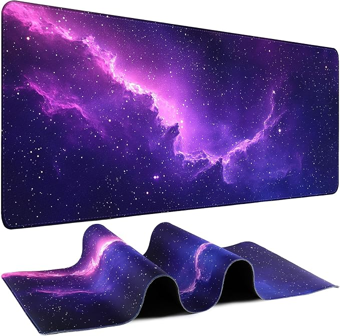 Mouse Pad Gaming - Desk Mat for Keyboard and Mouse - Large Mouse Pad for Desk, Mousepad (35.4" X 15.7") with Non-Slip Base, Desks Pad Mat Office and Home by Unknown