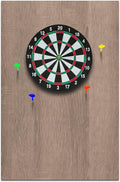 Hahafelt Felt Wood Grain Dart Board Wall Protectors Square Dart Board Backing Tiles Dartboard Backboard Cork Backboards Alternative by Hahafelt