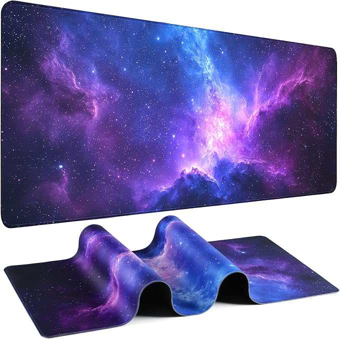 Mouse Pad Gaming - Desk Mat for Keyboard and Mouse - Large Mouse Pad for Desk, Mousepad (35.4" X 15.7") with Non-Slip Base, Desks Pad Mat Office and Home by Unknown