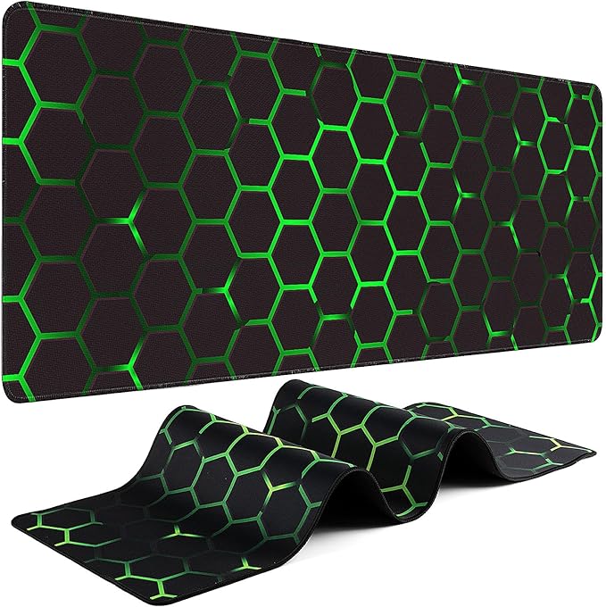 Mouse Pad Gaming - Desk Mat for Keyboard and Mouse - Large Mouse Pads for Desk, Gaming Mousepad with Non-Slip Base, Desks Pad (31.5" X 11.8") for Game, Office and Home by Unknown