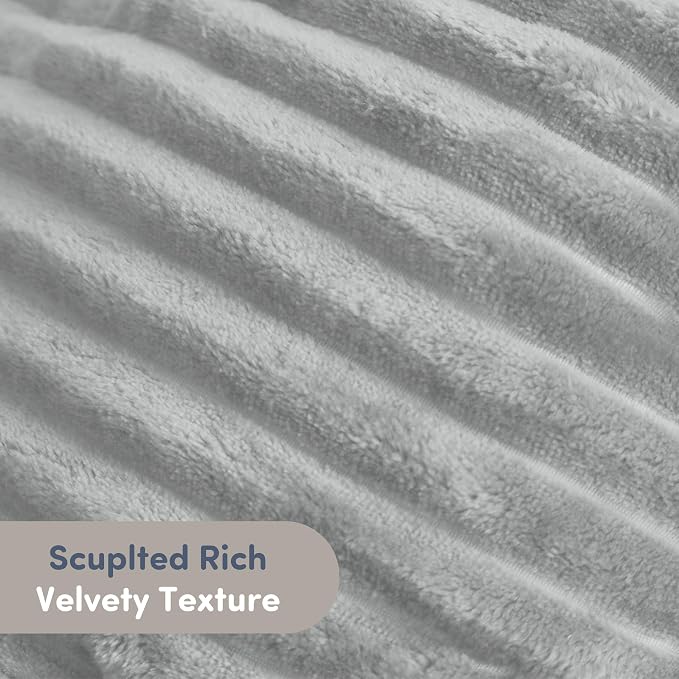 Nestl Reading Pillow for Kids & Teens with Shredded Memory Foam, Luxe Cut Plush Backrest Pillows for Reading and Gaming, For use on Couch, Bed, Floor, Adjustable Support with Washable Cover Light Grey - Image 4