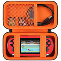 Elonbo Carrying Case for TaddToy/WELLST·G/Beijue/FAMILY POCKET/CCTU/X- JOYKIDS/GREENCREEK/Beico/KAVOYI/GuaiyeyeAP/TEBIYOU Handheld Game Console, Portable Electronic Gaming Player Bag, Black+ by Elonbo