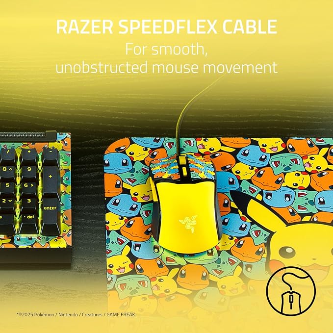 Razer Cobra Wired Gaming Mouse, 58g, Pokémon Edition - Image 6