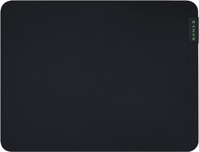 Razer Gigantus V2 Cloth Gaming Mouse Pad (Medium), Classic Black | Textured MicroWeave Cloth Surface, Thick, High-Density Rubber Foam, Non Slip Base by Unknown