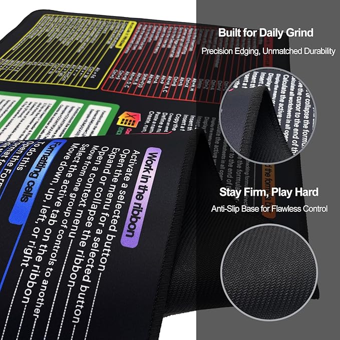 XXL Gaming Mouse Pad 35.4x15.7 Professional Large Mouse Pad & Computer Game Mouse Mat-90x40 Excelnew - Image 3