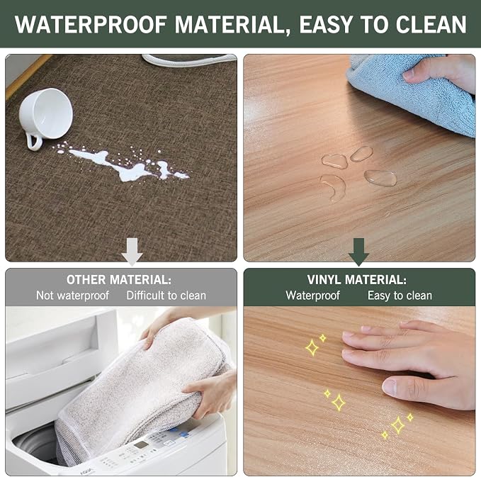 Chair Mat for Hard Floors, tixpol 60"x75" Office Chair Mat for Hardwood Floor, Non-Slip Plastic Floor Mat for Chairs, Vinyl Hard Floor Protector Under Desk Mat for Home Office, Play Mat (Clear) - Image 6