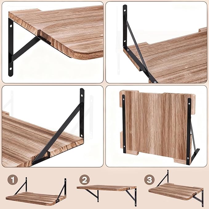 Projector Wall Mount, Projector Shelf, Small Shelf for Wall, Projector Shelf for Wall Media Storage Rack - Image 6