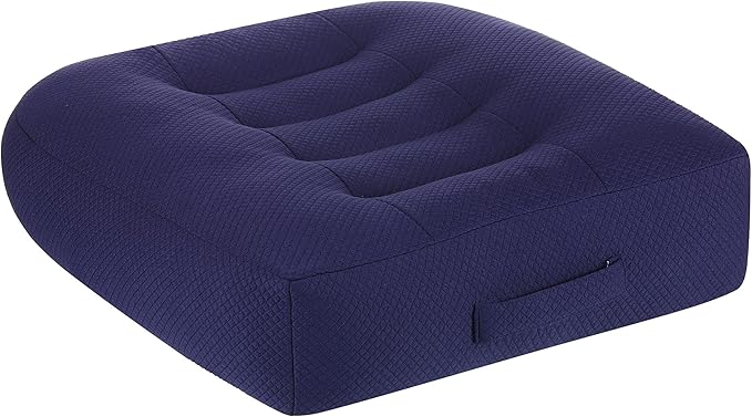 WSGJHB Office Chair Cushion Pillow Adult Car Booster Seat Cushions | Seat Cushions for Short People Effectively Increase Field of View Lower Back Fatigue Relief, for Home Anti-Slip 18x18x4.7" by SeatCushionforOfficeChairCar