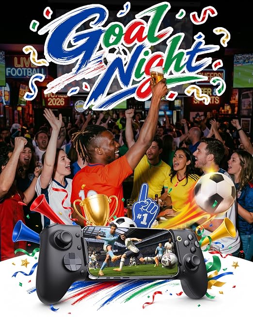 EasySMX M20 Phone Gaming Controller for Android, iPhone & iPad, Black - Image 2