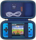 Elonbo Carrying Case for WELLST·G/ TaddToy/ Beijue/ Family Pocket/ CCTU/ X-JOYKIDS/ GREENCREEK/ Beico/ KAVOYI/ GuaiyeyeAP/ TEBIYOU Handheld Game Console, Portable Electronic Gaming Player Bag, Blue by Elonbo