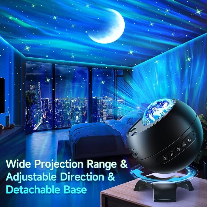 LED Light Gifts Home Decor Light Projector with 375 Effects, Bluetooth - Image 11