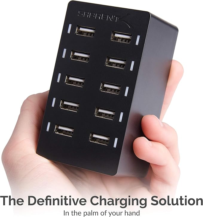 SABRENT 60W 10-Port USB Charging Station, Auto-Detect (AX-TPCS) - Image 6