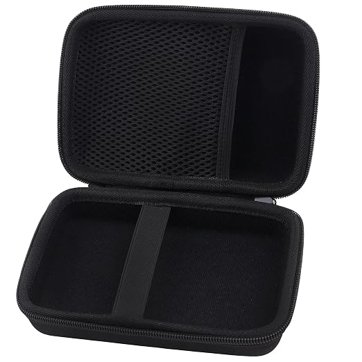 Hard EVA Carrying Storage Case Compatible with Aivuidbs RG DS RK3568 Foldable Handheld Game Console / RG447V / XF40H Handheld Game Console Protective Travel Storage Box (Black) - Image 8