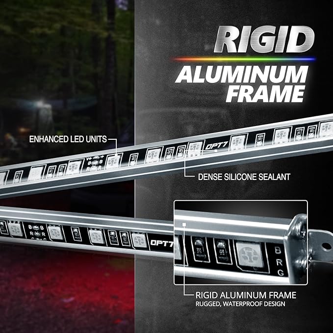 OPT7 Aura Pro RGB Aluminum Car Underglow Kit with App & Remote Control - Image 5