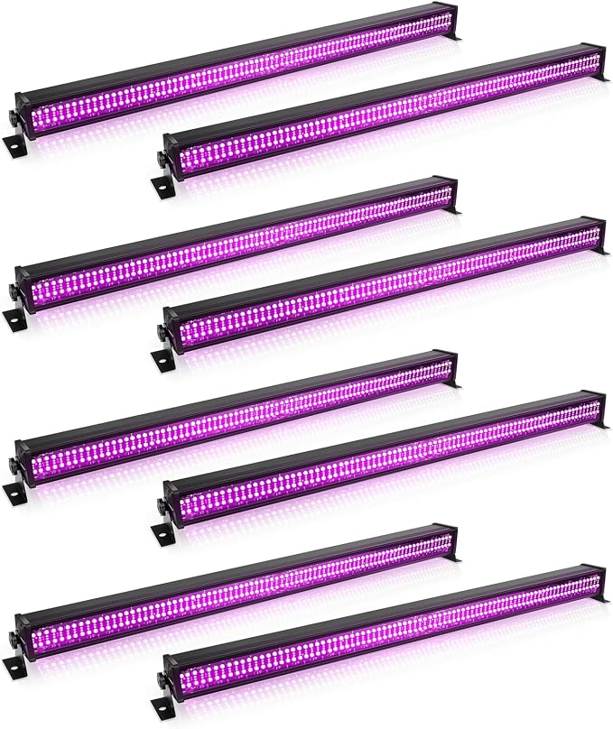 LED Wall Washer Light,336 LEDs 70W RGB DJ Light Bar Stage Lighting Support DMX & Sound Activated Control Dj Party Lights Bar for Indoor Outdoor Disco Church Birthday Wedding-8PACK - Image 8