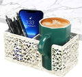 Under Desk Cup Holder, Clamp on Cup Holder Clip Desk Organizer Phone Stand by Aurynns