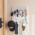 Pegboard Combination Kit - Pegboards and Accessories Modular Hanging for Wall Organizer, Crafts Organization, Ornaments Display, Nursery Storage, Peg Board by DAIMOT