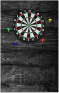 Hahafelt Felt Wood Grain Dart Board Wall Protectors Square Dart Board Backing Tiles Dartboard Backboard Cork Backboards Alternative by Hahafelt