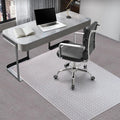 Vicwe Office Chair Mat for Carpeted Floors, 48"X36" Chair Mats with Studs | Carpet Protector Floor Mats for Low and No Pile Carpet, Easy Glide Computer Desk Chair Mat for Home & Offices, Clear by Vicwe