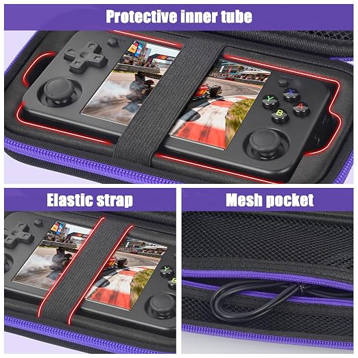 casmilee Handheld Game Console Case for RG35XX H, RG28XX, R36S, Box Only - Image 4