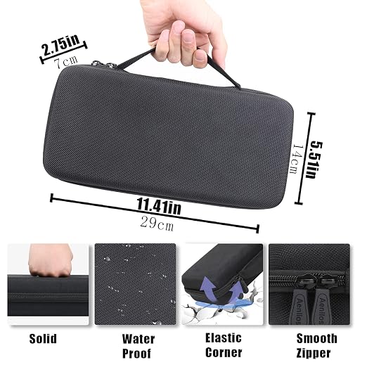 Aenllosi Hard Case for Logitech G Cloud Gaming Handheld, Black - Image 7