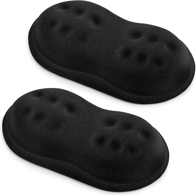 2 Pack Mouse Wrist Rest, Canjoy Wrist Rest for Mouse Memory Foam Wrist Pad by Canjoy