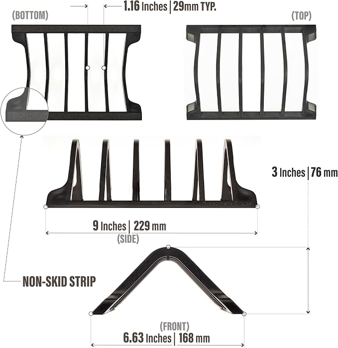 Prosumer's Choice Universal 5 Tablet and Smartphone Charging Organizer Rack/Desktop Stand Holder - Image 4