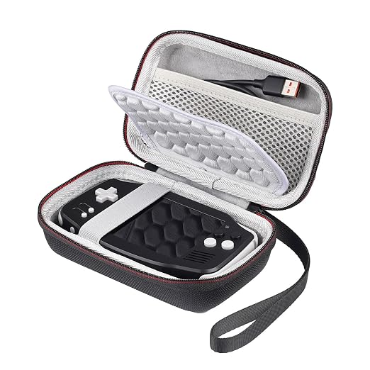 YWLUUOO Carrying Case Storage Box with Pocket for RG34XX Handheld Game Console Storage Bag Shockproof Travel Bag Game Console - Image 4