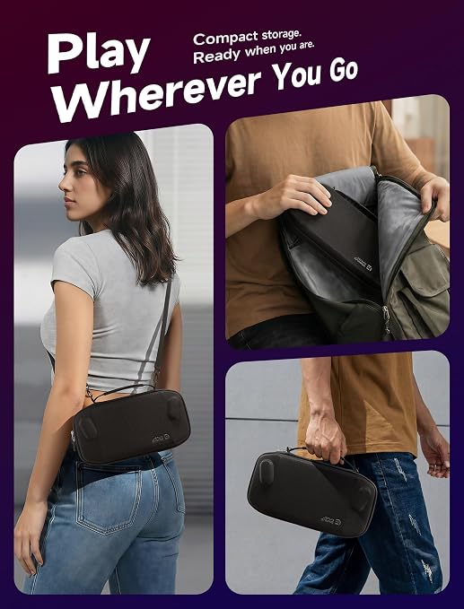 JSAUX Slim Travel Case for Lenovo Legion Go / Go S / Go 2, Hard Shell Pouch - Image 7