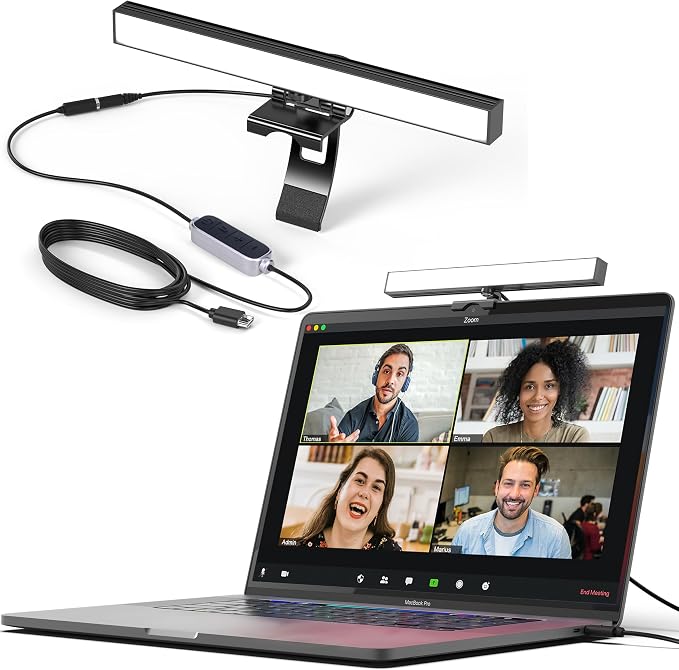 HumanCentric Video Conference Lighting, Webcam Light for Streaming LED by HumanCentric