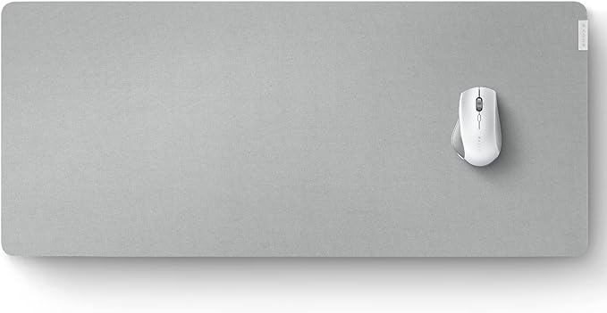 Razer Pro Glide Soft Mouse Mat, Textured Micro-Weave Cloth, White, XXL | Thick, High-Density Rubber Foam, Anti-Slip Base - Image 6