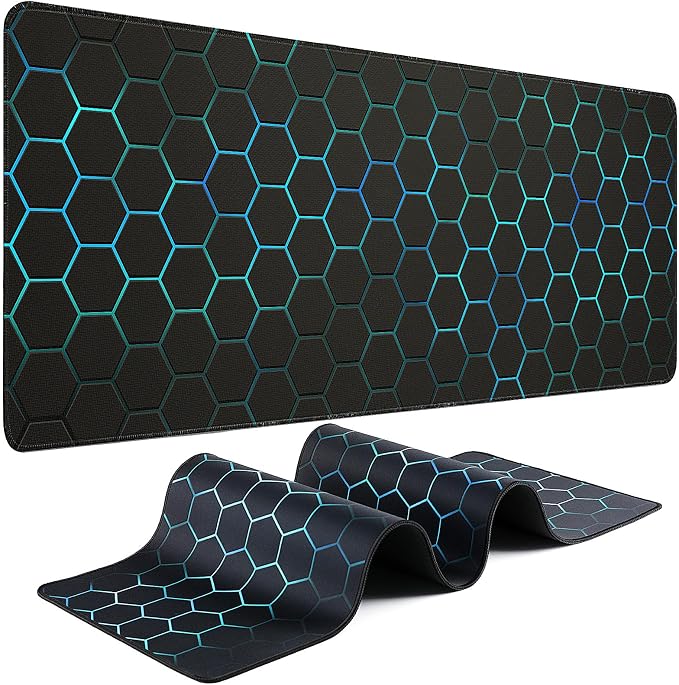 Mouse Pad Gaming - Desk Mat for Keyboard and Mouse - Large Mouse Pads for Desk, Gaming Mousepad with Non-Slip Base, Desks Pad (31.5" X 11.8") for Game, Office and Home by Unknown