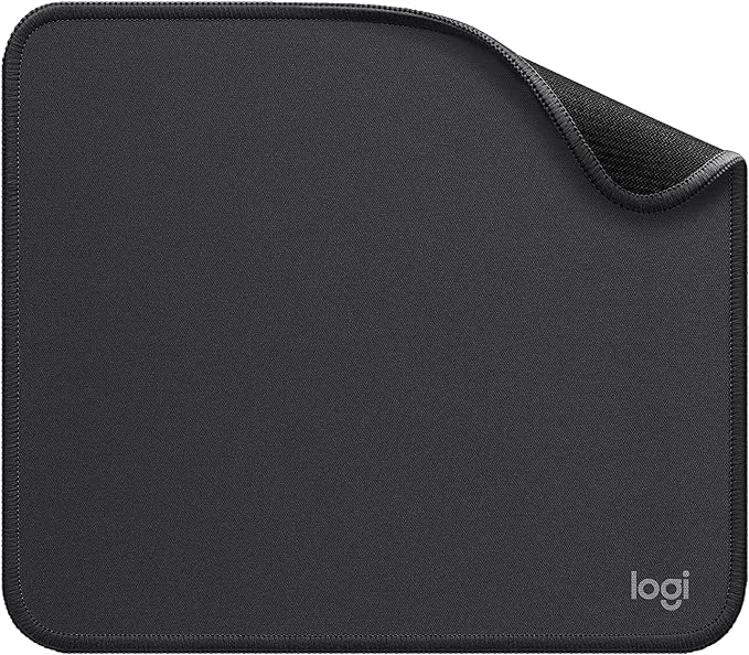 Logitech Studio Series Small Mouse Pad, Anti-Slip 9x8 Inches, Graphite | Anti-slip rubber base, easy gliding surface, durable materials, portable design, for computers by Unknown