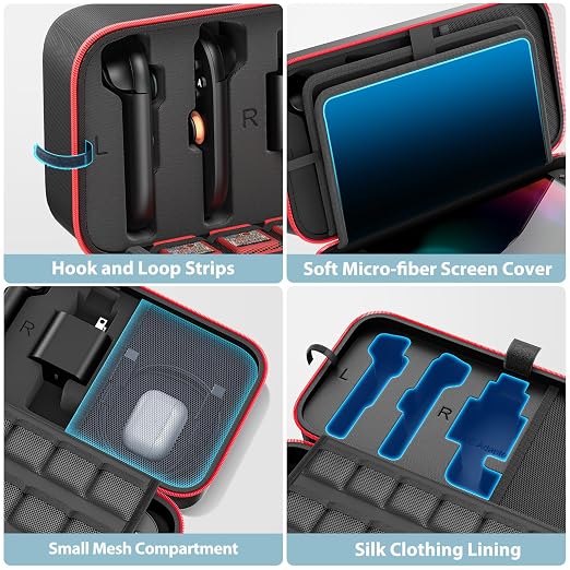 OIVO Carrying Case for 2025 Nintendo Switch 2, Switch Travel Carry Case - Image 6