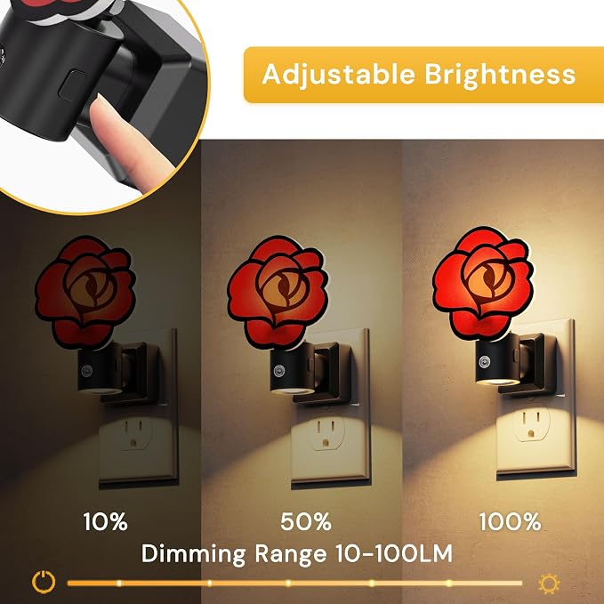 L LOHAS LED Night Lights Plug into Wall, Night Light with Light Sensor - Image 3