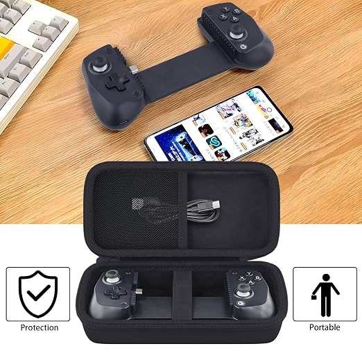 Aenllosi Hard Case for GameSir X5s/X5 Lite Mobile Gaming Controller, Black - Image 5